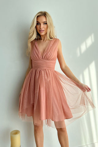 Abendkleid Bicotone