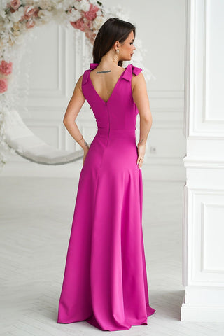 Abendkleid Bicotone