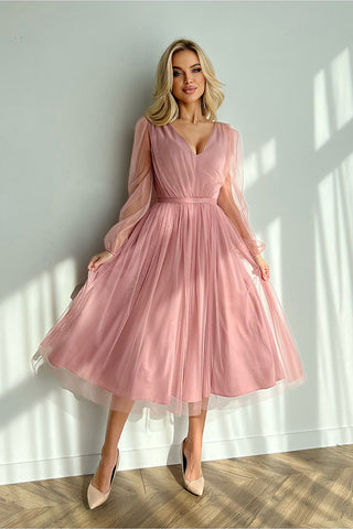 Abendkleid Bicotone